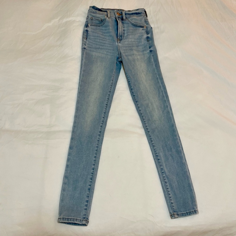 Express Skinny High Rise 00R Jeans